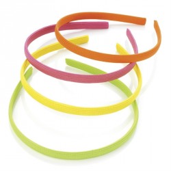 Headband set - 4 Four piece bright tone headband set. -...