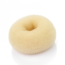 Hair doughnut - 9cm blonde colour hair bun shaper. -...