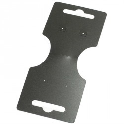 Black foldover display card. 100 pieces per pack. -...