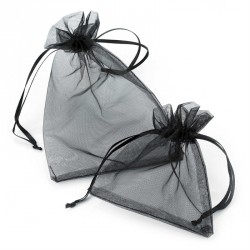 Organza gift bags - 50 pieces 10 x 11.5cm small size...