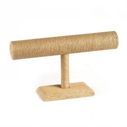 Light brown string cord bangle display stand. - (DS26627)