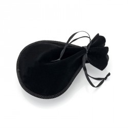 Organza gift bags - 12 Twelve piece small size black...
