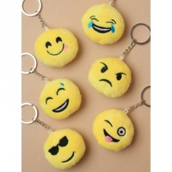 Emoji keyring - Soft plush emoji keyring