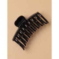 Hair clip - black hair Clamp 9 cm sausage shape clip