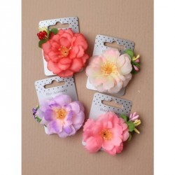 Hair clip set - Card of 2 Childrens motif 3cm plastic...