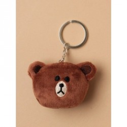 Keyring - Soft brown teddy bear keyring