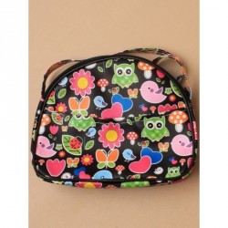 Purse - Brightly coloured animal and flower printed zip...