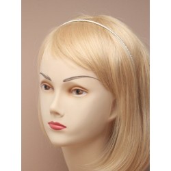 Aliceband - Cream ribbon wrapped metal aliceband
