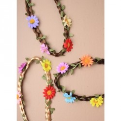 Stretch Headband - Plaited imitation hair garland with...