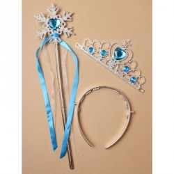 Ice princess set snowflake wand and Elsa blue tiara