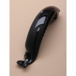 Hair clip - 10cm Black Banana Clip.