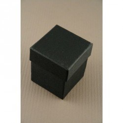 Ring box - Black 5x5x5cm Gift box