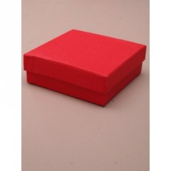 Gift box - Red 9x9x3cm gift box.