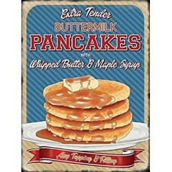 Novelty Sign - Vintage enamel style Tender Buttermilk...
