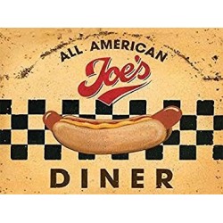 Novelty Sign - Original Metal signs – Joes Diner – 15 x...