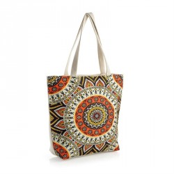 Bag - Orange tone design bag. - (BG32066)