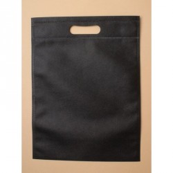 Gift Bag - Size : 33x25cm Black non-woven Polypropylene...