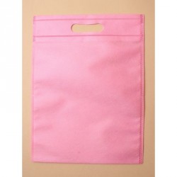Gift Bag - Size : 33x25cm Pink non-woven Polypropylene...