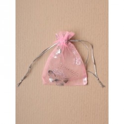 Organza Gift Bag - Size: 10 x 75cm  Pink organza gift bag...