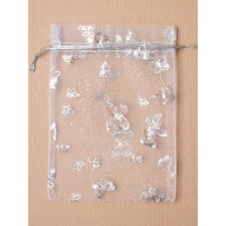 Organza Gift Bag - Size approx: 15 x 11cm White organza...