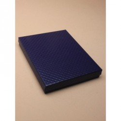 Gift Box - Size:18x14x26cm Navy quilted style gift box...