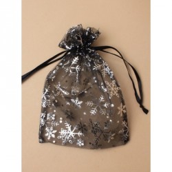 Organza Gift Bag - Size: 22 x 15cm  Black organza gift...