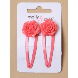 Sleepies Hair Clips - Pair of 45cm enamel sleepies with...