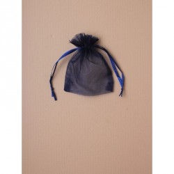 Organza Gift Bag - Size approx: 10 x 75cm Navy Blue...