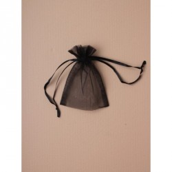 Organza Gift Bag - Size approx: 10 x 75cm Black organza...
