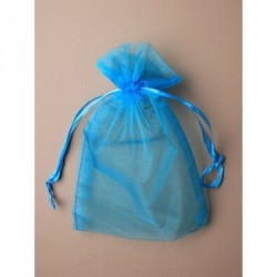 Organza Gift Bag - Size approx: 22 x 15cm Turquoise...
