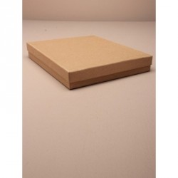 Gift Box - Size 18x14x26cm Natural brown kraft paper gift...