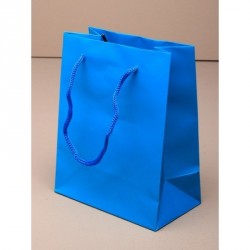 Gift Bag - Size : H15xW12xD6cm Matt finish Turq gift bag...