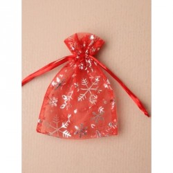 Organza Gift Bag - Size: 15 x 11cm  Red organza gift bag...