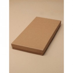 Gift Box - Size 215x105x2cm Brown kraft paper DL Size...