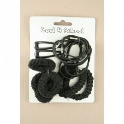 Hair Bobbles - Hair Elastics - Sleepies Hair Clips - Card...