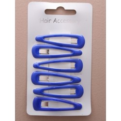 Click Clack Sleepies Hair Clips - card of 6 sleepies in...