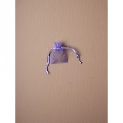 Organza Gift Bag - Size approx: 7 x 5cm Lilac organza...