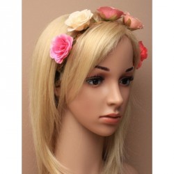 Stretch Headband -  Natural plaited cord five fabric...