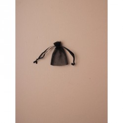 Organza Gift Bag - Size approx: 7 x 5cm Black organza...