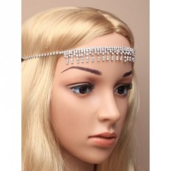 Stretch Headband - Crystal diamante and Trailing brow...