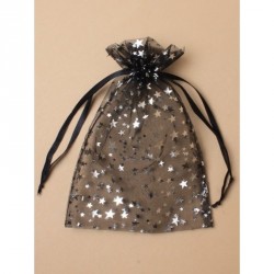 Organza Gift Bag - Size: 22 x 15cm  Black organza gift...