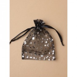Organza Gift Bag - Size : 15 x 11cm Black organza gift...