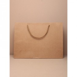 Gift Bag - Size : H24xW33xD105 Natural brown paper gift...