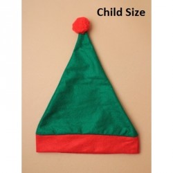 Christmas Elf Hat - Child Size (4-12 yrs)  in dark green...