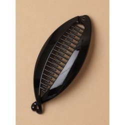 Hair Clip - 12cm Banana fish clip in Black