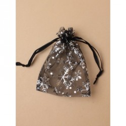 Organza Gift Bag - Size : 15 x 11cm Black organza gift...