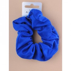 Hair Scrunchie - Royal Blue jersey fabric scrunchie