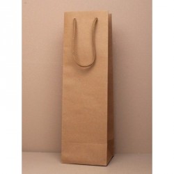 Gift Bag - Size : H33xW10xD9cm Natural brown paper gift...