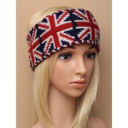 Stretch Headband -  Knitted Union Jack bandeaux Size...