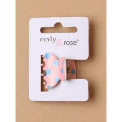 Hair Clamp - 25cm acrylic spotty clampIn navy,blue,pink...